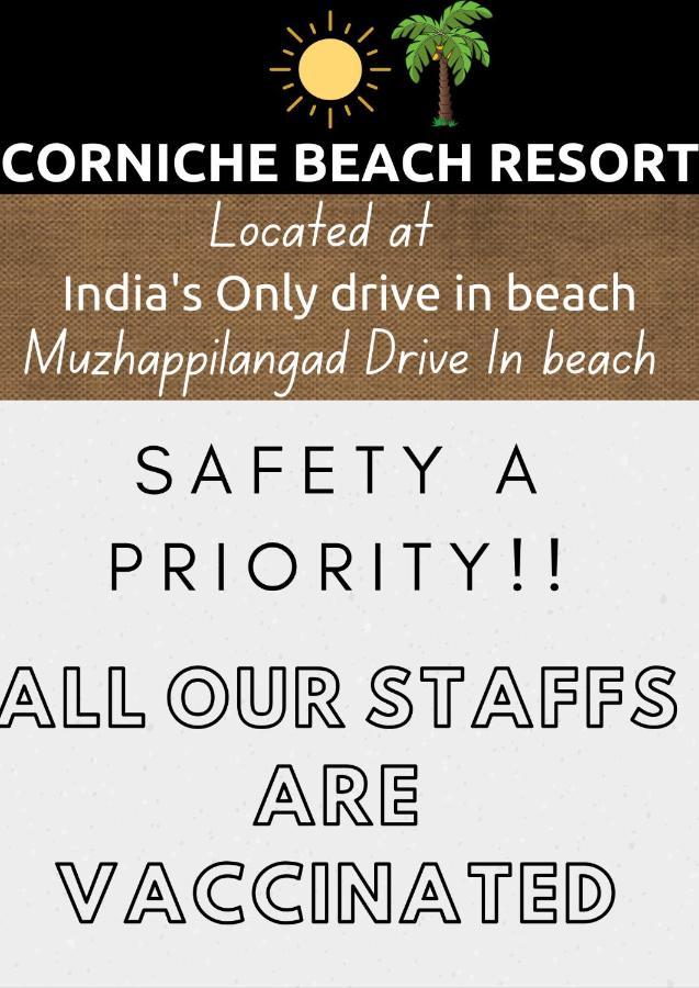 Corniche Beach Resort Mulappilangād Extérieur photo